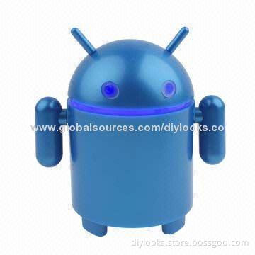 Robot Mini Speaker, Supports FM Radio/TF Card and U-disk Reader